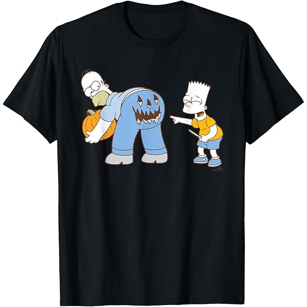 Amazon.com: The Simpsons Halloween Bart and Homer Jack-O'-Lantern