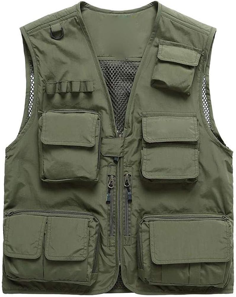 Gilet Da Pesca Multitasche - Regolabile, Leggero, Per Uomini E Donne - Foto 8