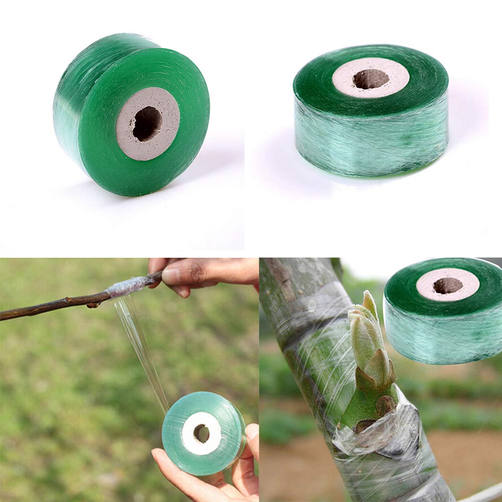 DaDago Roll Gardening Tape Grafting Parafilm Garden Tools Fruit Tree Secateurs Engraft Branch Tape Stretch Film