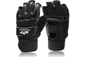 Punch Bag Training Gloves, LangRay MMA Grappling Gloves for Sparring Martial Arts Boxing Training for Adults and Kids