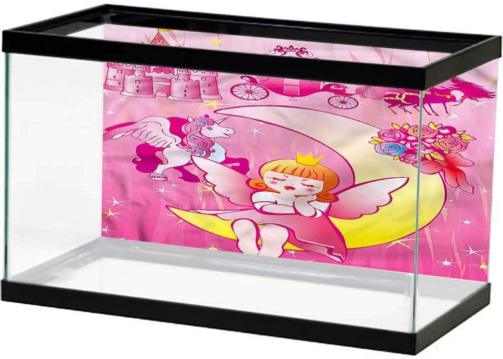 ScottDecor Pink Under Sea Fish Aquarium Moon Unicorn