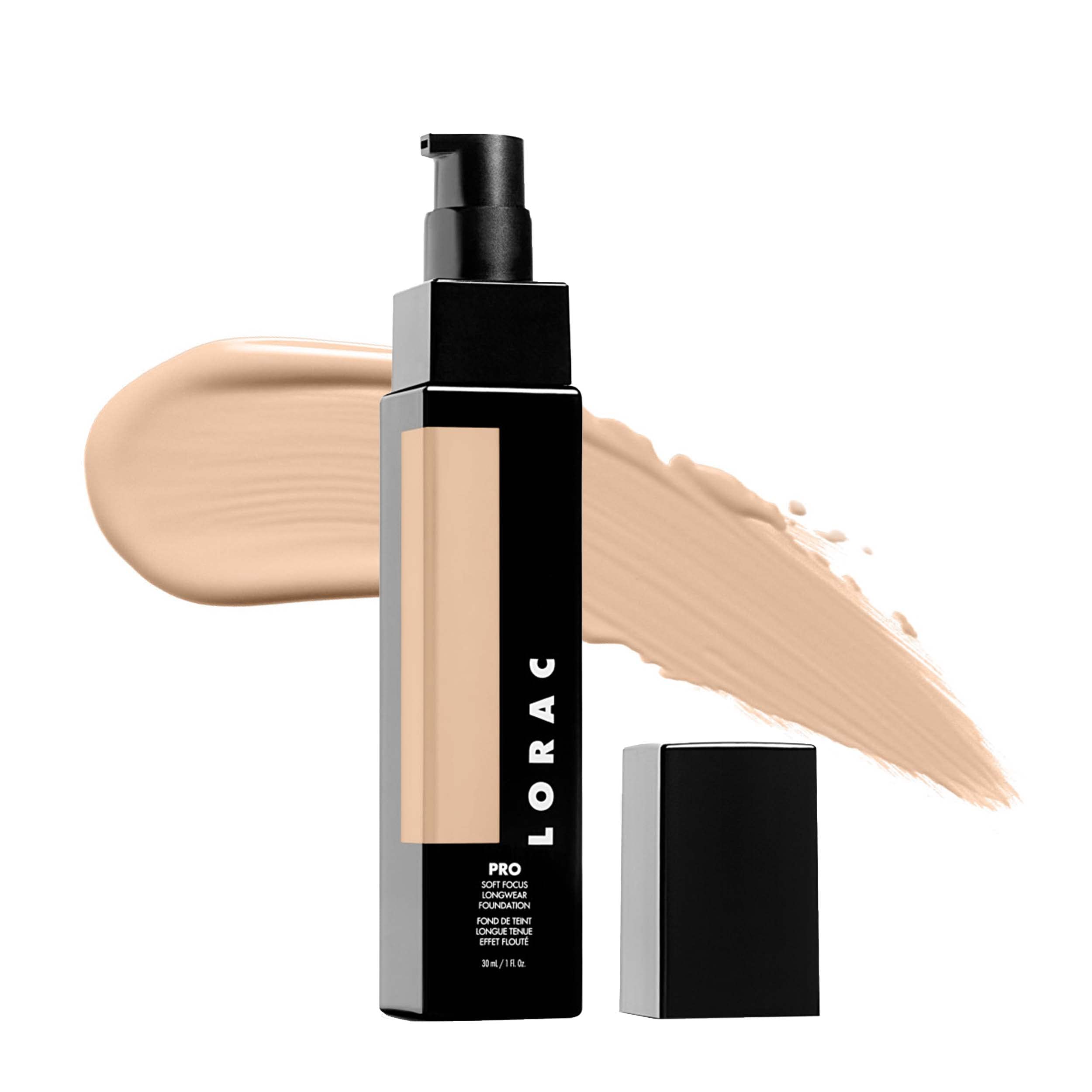LORAC, PRO Foundation, Makeup Foundation, Medium to Full Coverage, with Vitamin C, Fragrance Free and Vegan, Cruelty Free, Shade 3