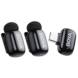 BOYA mini Wireless Lavalier Microphone for