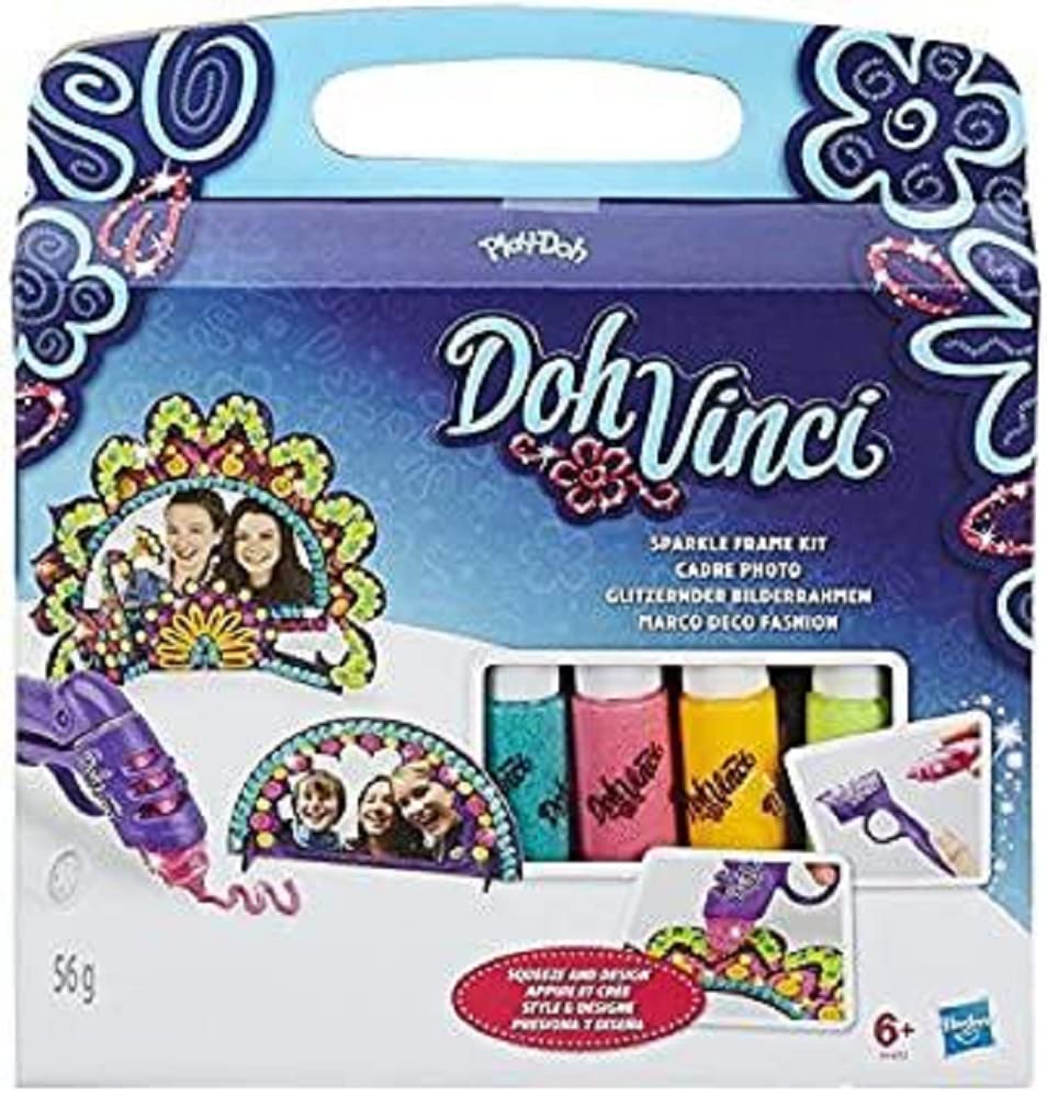 Play-Doh "DohVinci Sparkle Frame Kit (Multi-Colour)