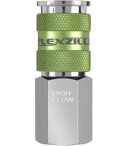 Flexzilla Pro High Flow Coupler, 1/4
