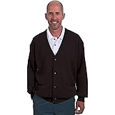 Alpaca Golf - Men's Button Down Golf Cardigan Sweater with Pockets - 100% Alpaca Wool