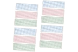 STOBOK Washi Tape Holder 45Pcs Thickened Rounded Corner Tape Boards for Scrapbooking and DIY Projects for Home Office School Use