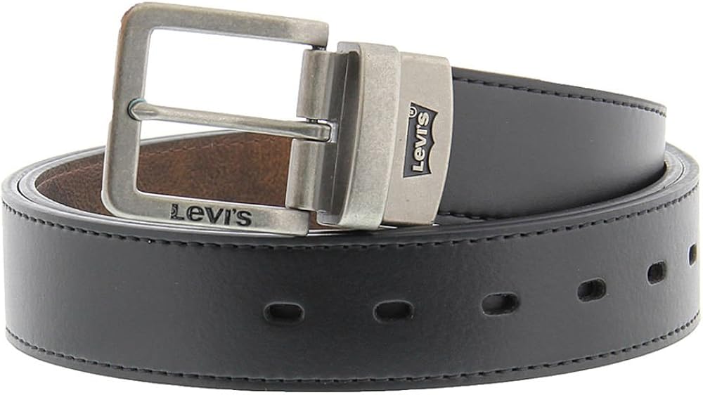 Levi's Men's Reversible Casual Jeans Belt at Amazon Men’s Clothing store