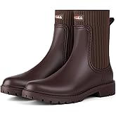 HISEA Short Rain Boots for Women Waterproof Chelsea Boots Rubber Garden Shoes for Ladies with Comfort Insole Lightweight Fashion