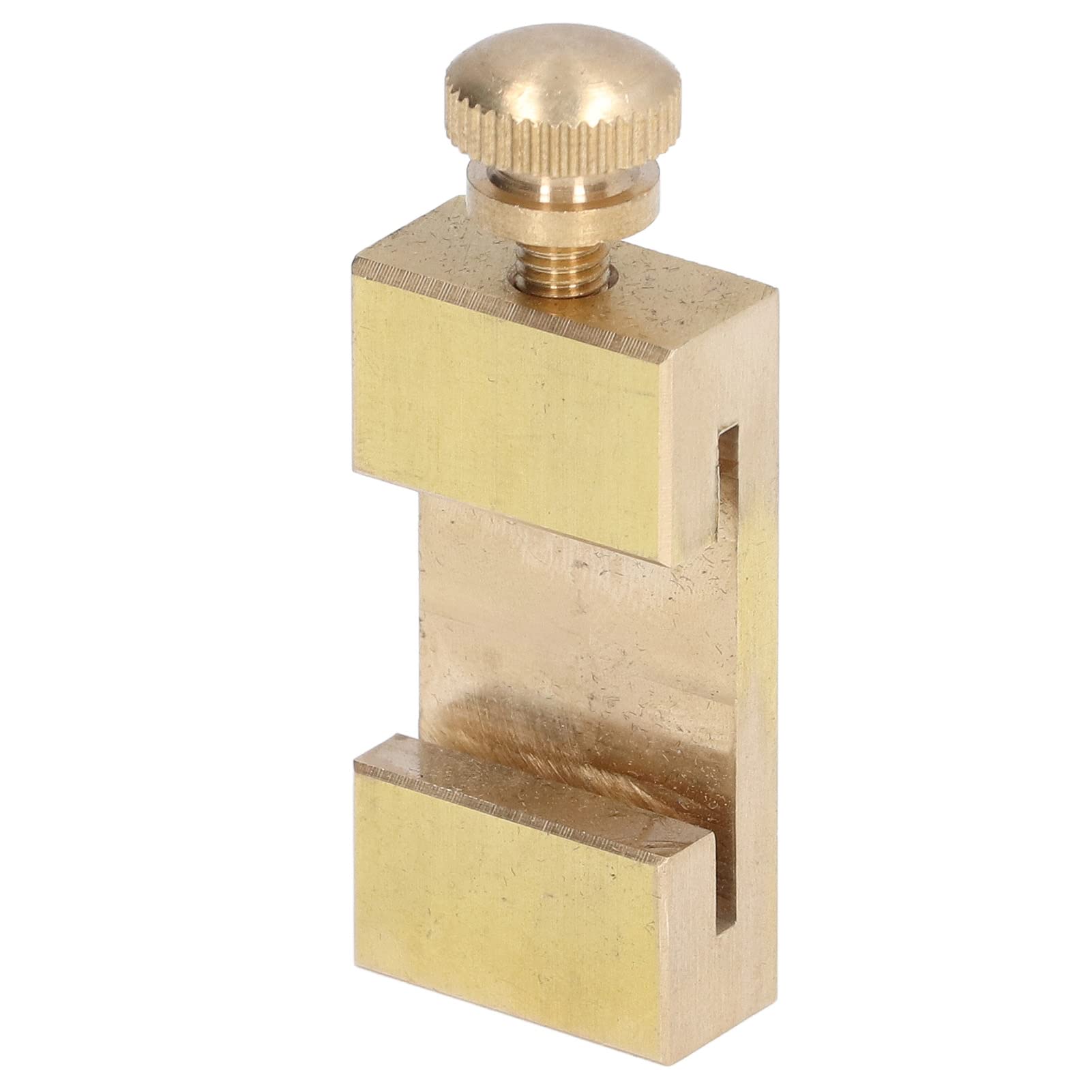 plplaaoo Angle Scriber Ruler Marking Locator Positioning Block Woodworking Line Scriber Gauge,Ruler Stops Fences,Brass Scribe Steel Ruler Positioning Limit Block Angle Line Scriber Locator