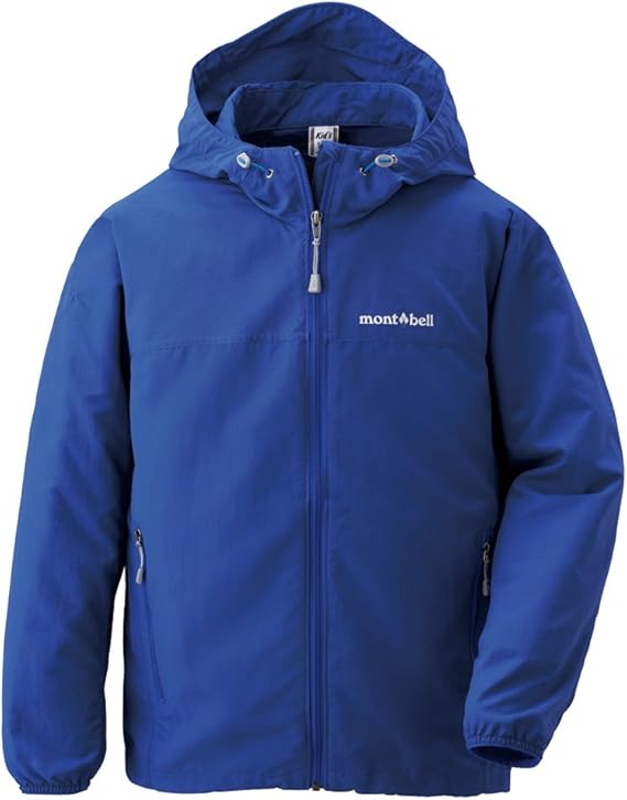 Amazon Co Jp モンベル Mont Bell O D パーカ Kid S 130 150 Cbl コバルトブルー 130 服 ファッション小物