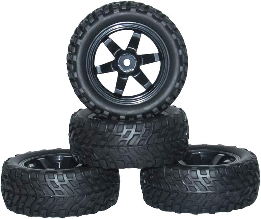 Rc Cars Tires
 - Weizeu Cars Tires Rc Rally Car Grain Rubber Tires Wheels For 1 10 1 16 All Weather Tire On Road Car Traxxas 4pcs Black 1 Amazon Co Uk Sports Outdoors