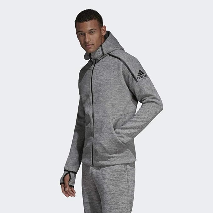 Amazon アディダス Adidas アディダス メンズジャージ M Adidas Z N E フーディーファストリリース 04zneヘザーミディアムグレーヘ J O コート ジャケット 通販