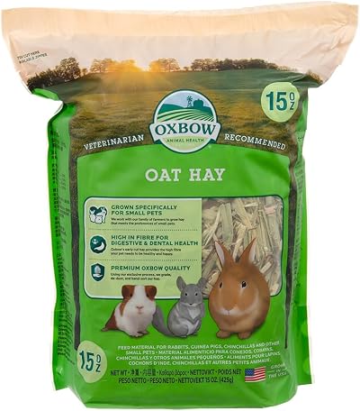 Oxbow Oat Hay for Small Pets 425g Rabbits Guinea Pigs Chinchilla
