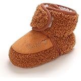 Kuner Newborn Baby Boys and Girls Waterproof Winter Warm Snow Boots Crib Shoes