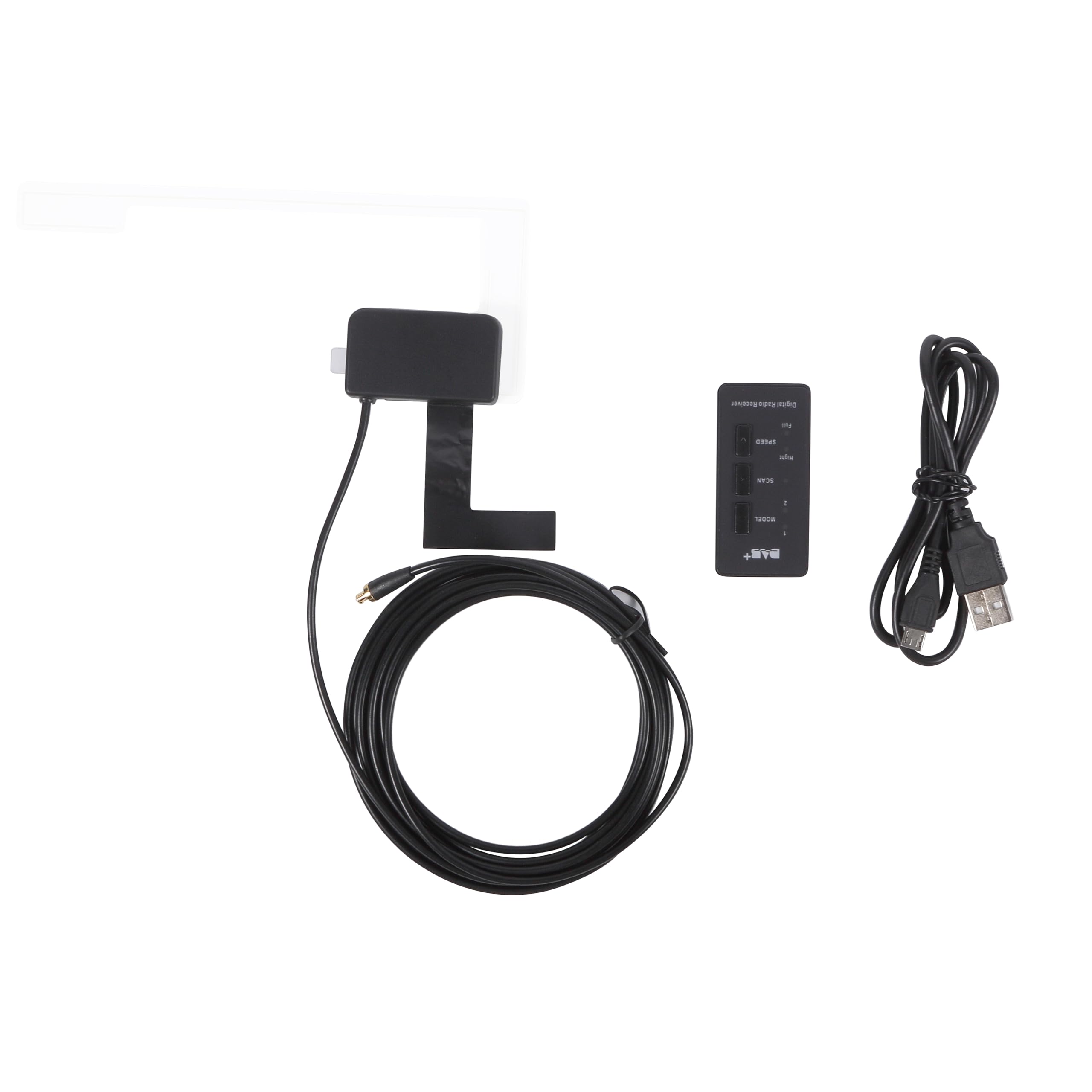 EZoneTronics DAB DAB+ Adapter for OEM Car Radio Digital Signal Receiver USB for Audi BMW Benz Volvo Ford Peugeot Citroen DS VW Skoda Honda Toyota Landrover Jaguar Nissan Lincoln Infinity Fiat Porsche