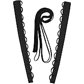 Women's Wedding Dress Loops Extender Adjustable Fit Satin Corset Back Kit Loops Lace up for Prom Dress