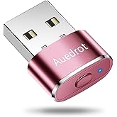 AUEDROT Mouse Jiggler Undetectable Jiggers USB Mover with Switch Button,Automatic Wiggler 2 Jiggle Modes,Mouse Device,Plug &amp; Play,Keep Computer/Laptop Awake,Rose Gold,1 PCS