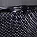 Topline Autopart Black Mesh Front Hood Bumper Grill Grille ABS For 04/05-10 Chrysler 300 / 300C / 300 Touring/Limited/SRT-8