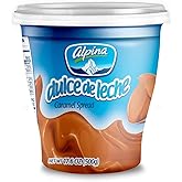 AREQUIPE ALPINA Dulce de Leche (2 PACK). Milk Caramel Sauce Dip for Apples and Desserts - Creamy Consistency as Cajeta - Great for Alfajores, Obleas and Breakfast - 2 Pack x 17,5 oz each.
