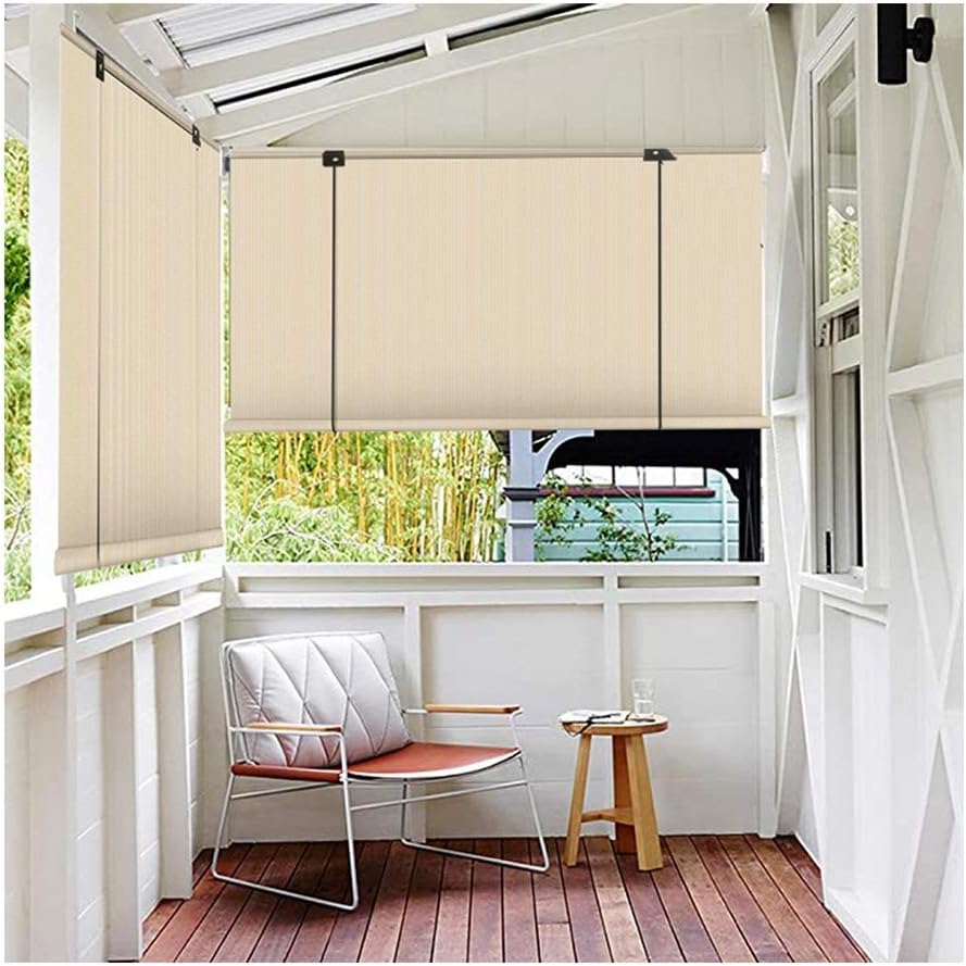 Outdoor Roll Up Shades Blinds Light Filtering Roller Shades Used For