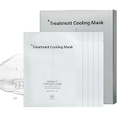DA EFFECT Cooling Treatment Mask, Soothing Face Mask for After Sun Care, Stressed Sensitive Skin, Post-Treatment Barrier Care, Calming &amp; Hydrating Gel Sheet Mask, (5 ea)