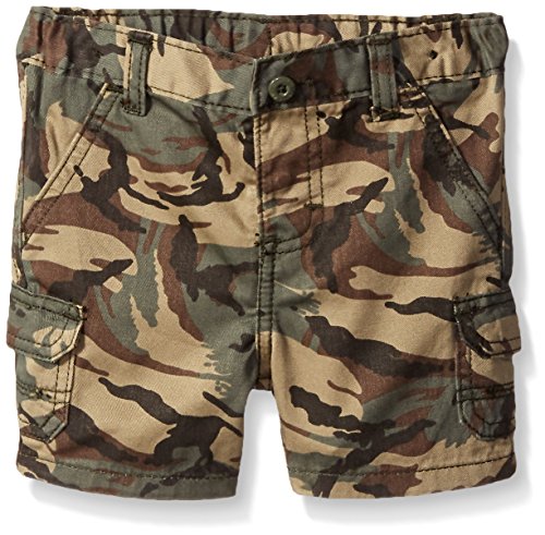 Wrangler Authentics Baby Infant Cargo Camo Short, 18 Months