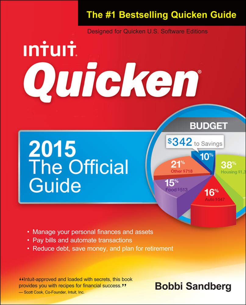 Quicken 2015 The Official Guide for