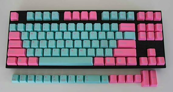 104 Key Miami Pbt Doubleshot Keycaps Set Tai Hao Backlit Key Caps For Cherry Mx Keyboards Miami 104 Keys Amazon Co Uk Computers Accessories