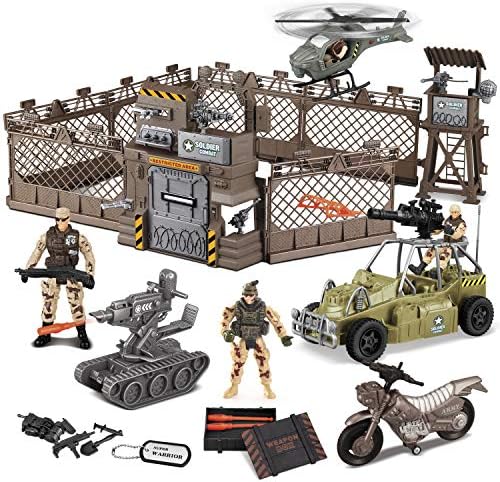 JOYIN Military Base Toys Set Including 