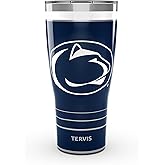 Tervis Traveler Penn State Nittany Lions - MVP Triple Insulated Tumbler Travel Cup Keeps Drinks Cold & Hot, 30oz, Stainless Steel