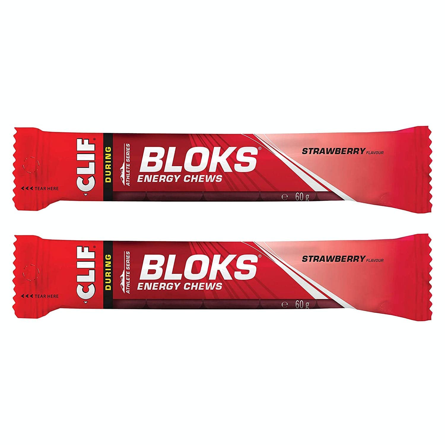 SHOT BLOKS : Energy Chews : 2 Pack Strawberry