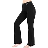 Nirlon Womens Bootcut Yoga Pants - Wide Leg Pants for Women Soft & Breathable Bootcut Yoga Pants for Yoga Regular & Plus Size