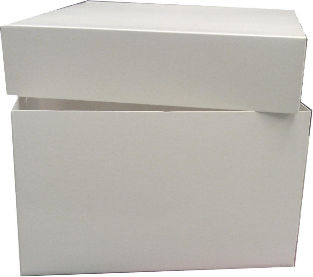 8" White Cake Box for Weddings, Birthdays and Christmas