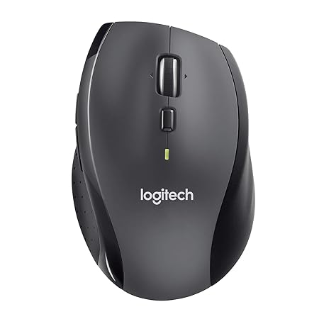 Logitech M705 Laser-Maus schnurlos schwarz/grau