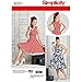 Simplicity 8051 1950's Vintage Fashion Women's Pin Up Dress Sewing Pattern by Theresa Laquey, Sizes 20W-28W