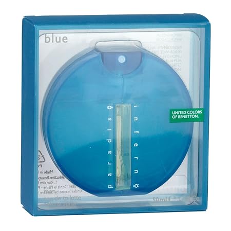 Paradiso inferno Blue for men 1.7oz EDT spray by benetton (715387810127)