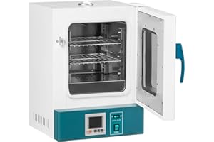 KIARIXO Lab Incubator 20L, Bacterial Incubator Rt-65℃ Scientific Lab Incubator, Incubators for Hatching Eggs Microbiological Laboratory Incubator,Egg Incubator for Bacterial Culture Seed Small Reptiles