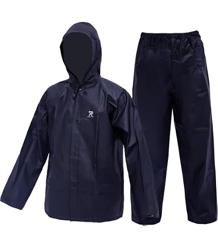 Amazon.com: HANMENGXUAN Rain Suit, Rain Gear for Men Women