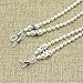 2PCS Pearl Beaded Eyeglass Chain Sunglass Holder Strap Lanyard Necklace By IDS,White