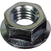 Hard-to-Find Fastener 014973242497 Coarse Hex Serrated Flange Nuts, 1/4-20, Piece-100