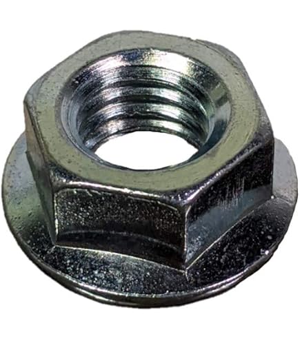 50 écrous Hexagonaux 1/2-13 Grade 8 Finition Zinc Jaune - Neufs
