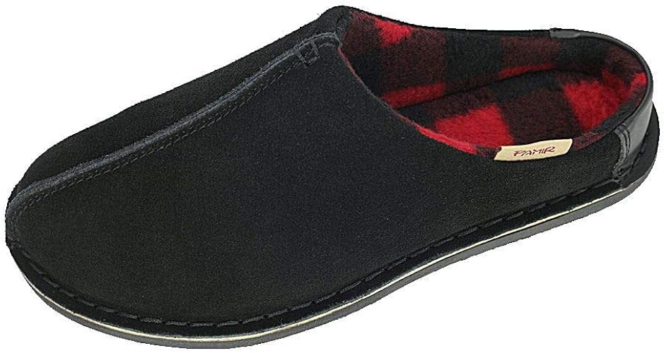 suede clog slippers
