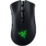 Razer DeathAdder v2 Pro Wireless Gaming Mouse: 20K DPI Optical Sensor - 3X Faster Than Mechanical Optical Switch - Chroma RGB