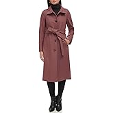 Kenneth Cole Women's Belted Wool Blend Military Coat