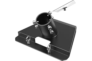 ASTRABASE Starlink Gen 3 Pipe Adapter, Aluminum Alloy Starlink Pole Mount, Starlink Gen 3 Mount, Starlink Mounting Kit for Starlink Standard Dish V3