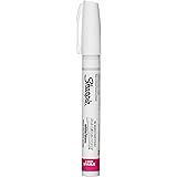 Sharpie Oil-Based Paint Marker, Medium Point, White, 1-Count