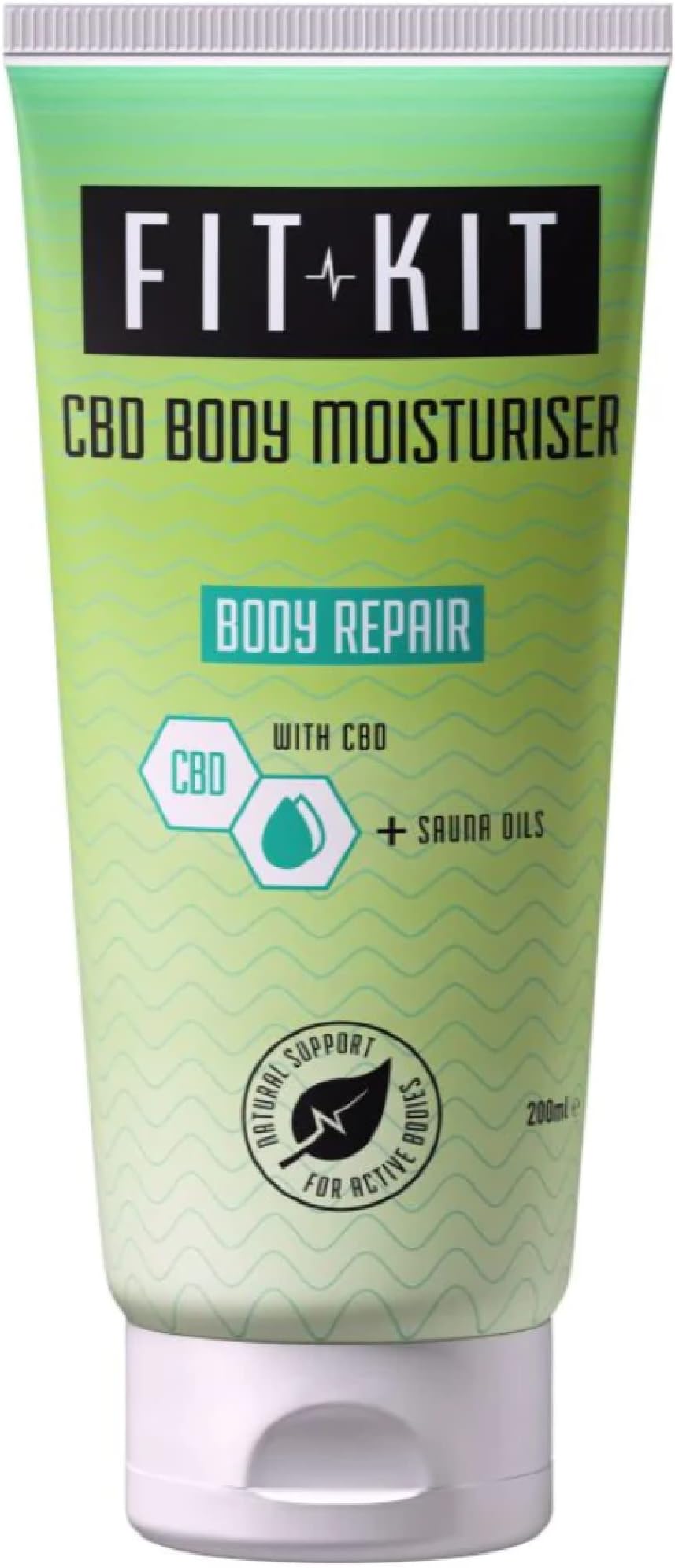 FIT KIT Magnesium Post Exercise Body Moisturiser 200ml After Workout