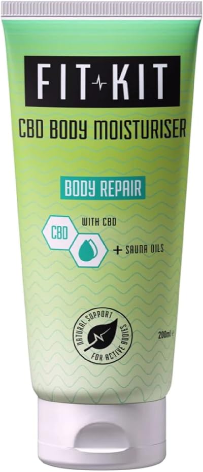 FIT KIT Magnesium Post Exercise Body Moisturiser 200ml After Workout