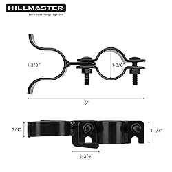HILLMASTER 1-3/8"x1-3/8" Chain Link Fence Fork